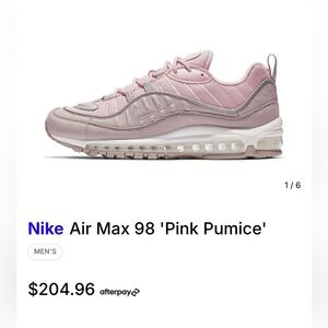 Nike Air Max 98 “Pink Pumice”